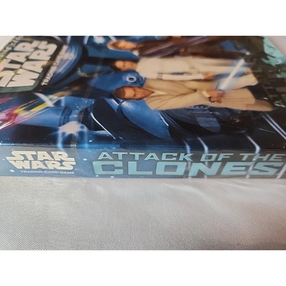 Vintage NIB Star Wars Attack Of The Clones 2-Player Trading Card Game Sealed Kit